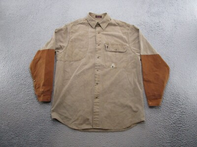 #ad VTG Browning Shirt Mens SZ L Snap Shooting Super Naturals Hunting Western Read $14.99
