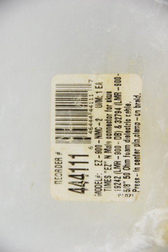 Times EZ-900-NMC-2 Microwave EZ N Male Connector - Picture 8 of 8
