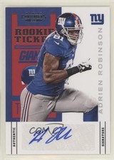 2012 Panini Contenders Rookie Ticket Adrien Robinson #102 Auto 0w8