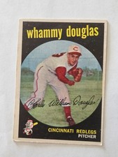 1959 Topps #431 Whammy Douglas Cincinnati Redlegs EXCELLENT Card is scanned