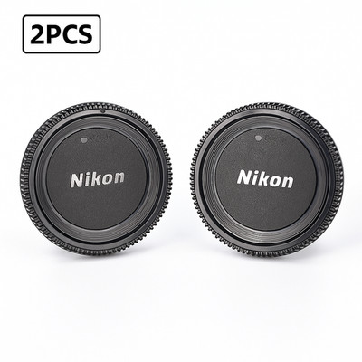 2-PC Nikon Body Cap Cover for FX DX AF F F2 F3 F4 F5 F6 FA EL FT2 FTN FM Non AI