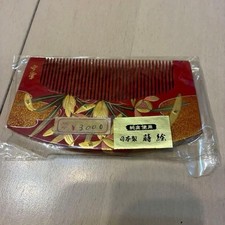 Unused red hairpin decorative hair accessory