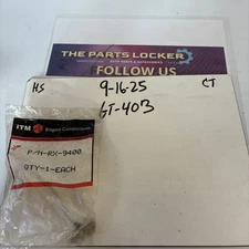 (1) Rx9400  ITM Engine Intake Valve, Genuine iTM, New Old Stock,