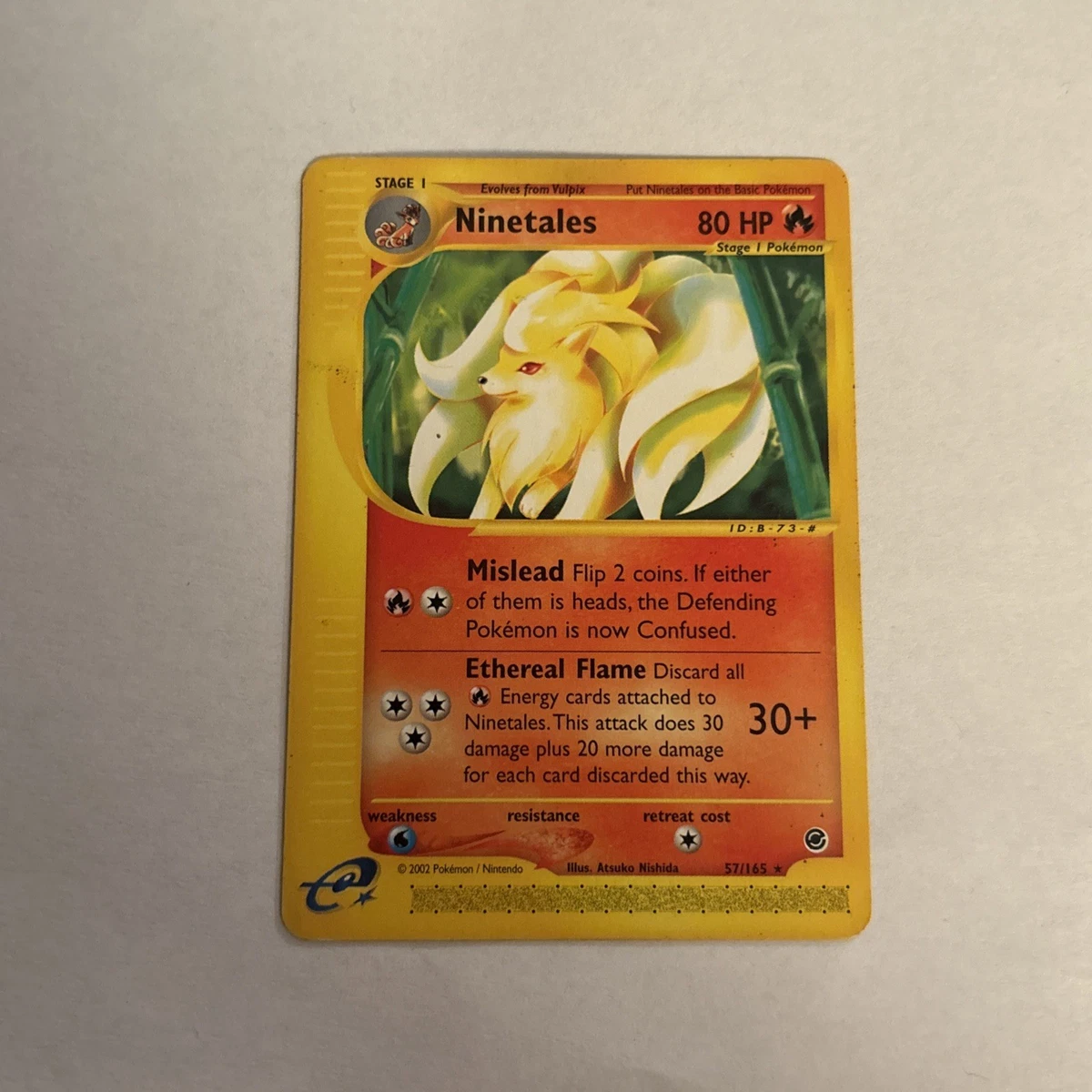 Ninetails 英語版 57/165 Ninetails 英語版 57/165 Ninetales V - 026