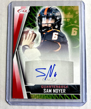 2022 Sage Football- Sam Noyer Rookie Rc Auto