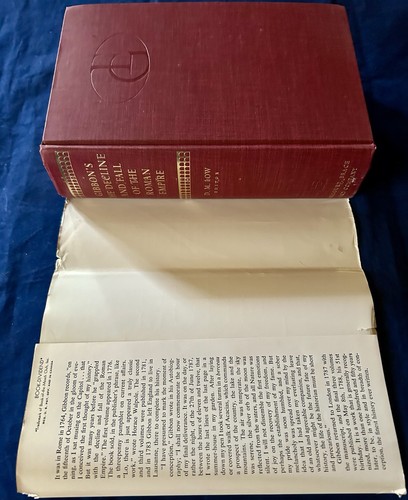 GIBBON'S DECLINE AND FALL OF THE ROMAN EMPIRE One Volume Abridgement By D.M.LOW - Picture 5 of 7