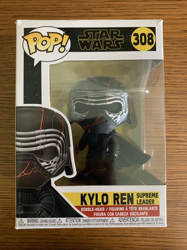 Funko Pop! Star Wars Kylo Ren Supreme Leader #308 GITD Target w Protector