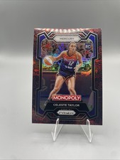 2024 Panini Prizm Monopoly Red Black Icons SP Celeste Taylor Rookie #66