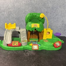 2001 Fisher Price Little People Zoo Animals Jungle Playset SOUNDS WORK