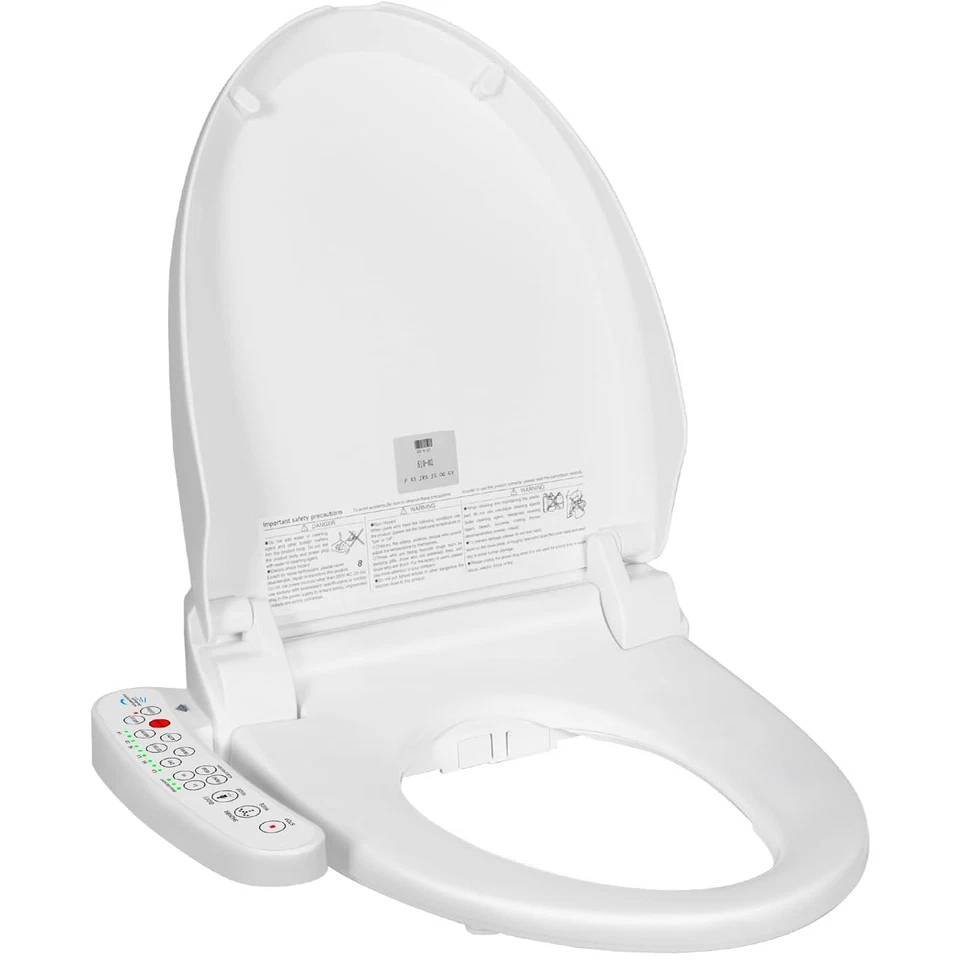 Electric Bidet Toilet Seat Smart Elongated Auto Deodorization Heated 110V US - Image 3 of 4