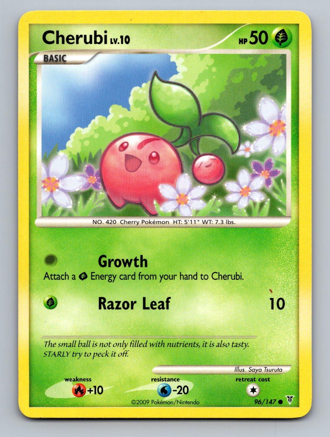 Cherubi 96/147 Common Supreme Victors Pokemon Lightly Played