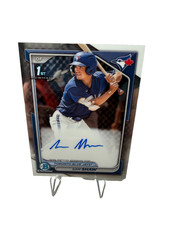 Sam Shaw 2024 Bowman Chrome 1st Auto #CPA-SS Blue Jays