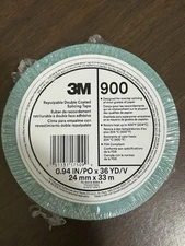 3M 900 Repulpable Double Coated Splicing Tape 0.94 in x 36 yd - 1 Roll