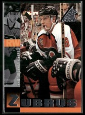 1997-98 PINNACLE INSIDE DAINIUS ZUBRUS PHILADELPHIA FLYERS #33