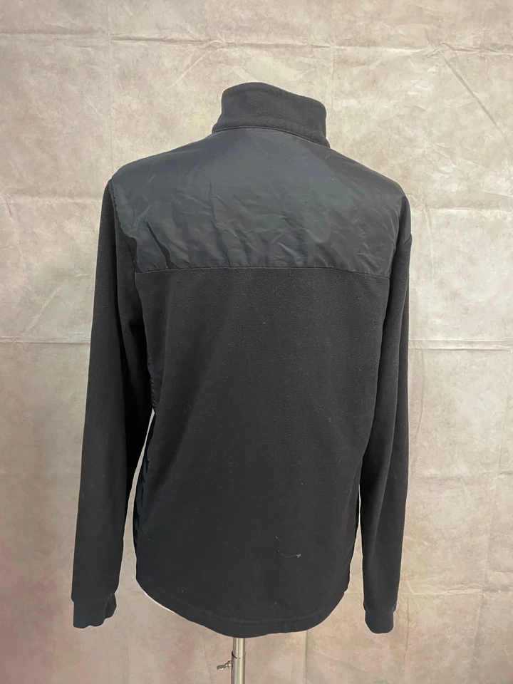 APT.9 Women's Black Fleece Jacket Full Zip Size M - Image 3 of 4