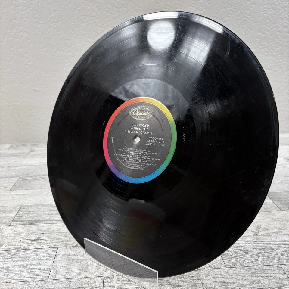 PINK FLOYD A NICE PAIR PIPER AT THE GATES OF DAWN SAUCERFUL SECRETS VINYL Foto 2 de 4