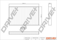 Dr!Ve+ DP1110.12.0198 Filter, Innenraumluft FüR Audi