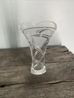 Vintage Marquis By WaterFord Crystal Trillium Germany Vase