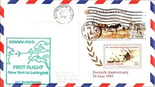 Pan American Airways First Flight United Nations New York - Leningrad Russia