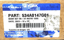 York / Frick 534A0147G01 Rotary Screw Compressor Gear Set 120M 66-31 Ratio OEM