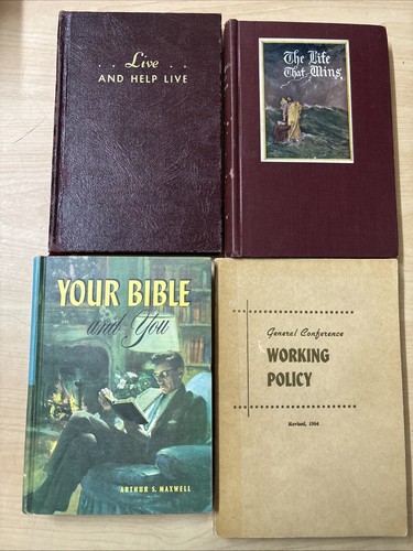 Lot 27 Vintage Seventh-Day Adventist SDA Books Pacific Press Review & Herald VTG - Picture 14 of 23