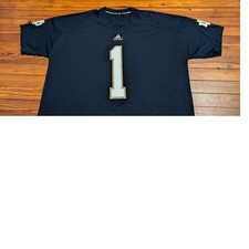 t-shirt vintage années 90 NOTRE DAME COMBAT IRISH JERSEY M/L