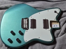 Squier Paranormal Toronado Guitar Body Mystic Seafoam Green Metallic Loaded