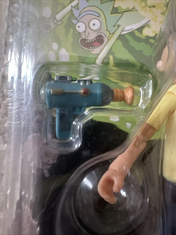 Figura de acción Funko Rick and Morty 2017 totalmente posable Morty coleccionable Foto 4 de 4