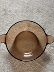 Corning Ware Pyrex Amber Vision Ware NO LID 4.5L Vintage Dutch Oven Stock Pot