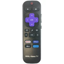 Original Onn Remote for Smart TV Model 3026000173 Netflix Disney+ Used