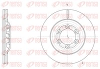 Remsa 2X Bremsscheibe Vorne Ø300Mm BelüFtet FüR Isuzu D-Max II TFR TFS