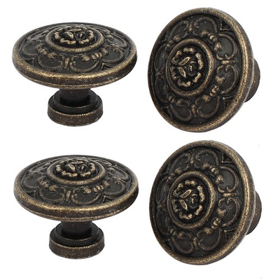 #ad Drawer Dresser Cabinet Door Single Hole Screw Mounted Pull Handle Knob 30x22mm $13.41