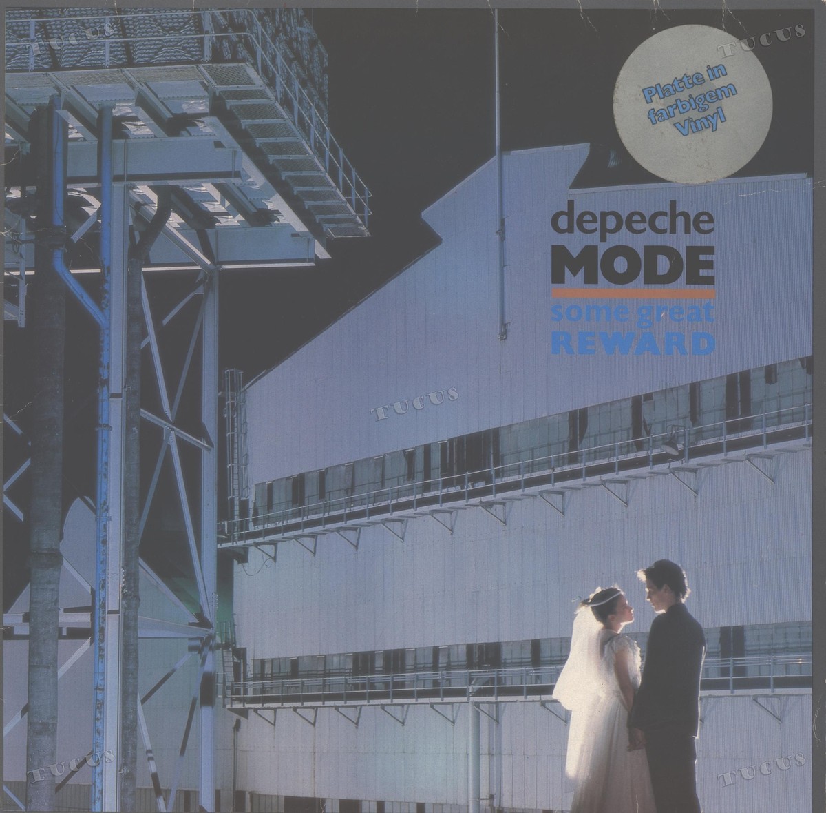 Depeche Mode - Some Great Reward GER LP 1984 GREY Vinyl (VG