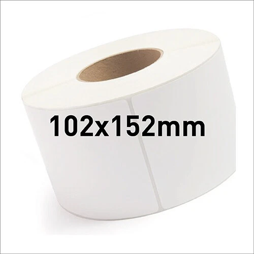 350Stk. Thermo Etiketten 102x152mm auf Rolle selbstklebend Thermodirekt Papier - Bild 2 von 5