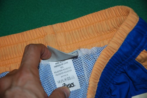 vintage asics 90s swimwear swimsuit sea boardshorts shorts - Picture 6 of 6