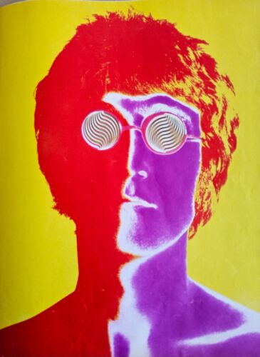 Rare LOOK mag January 9, 1968 Beatles Avedon portfolio pullout IN TACT - Picture 2 of 10