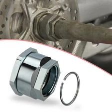 Axle Lock Jam Sleeve Nut Bolt Clip Assembly for Honda ATC250R ATC350X 1985-1986