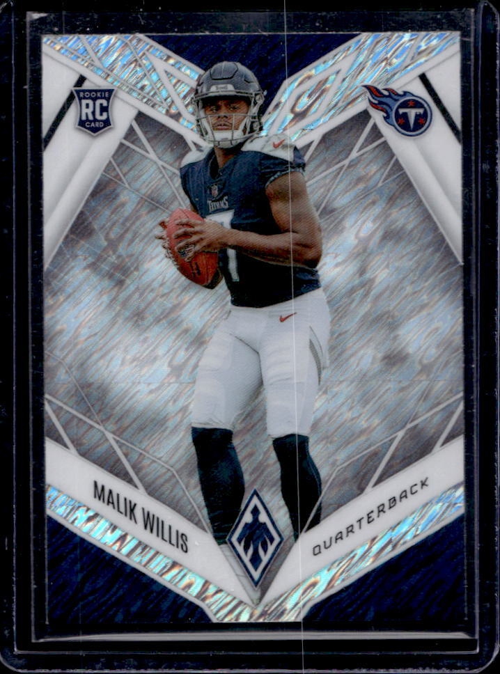 2022 Panini Phoenix Malik Willis Silver RC #103 Titans