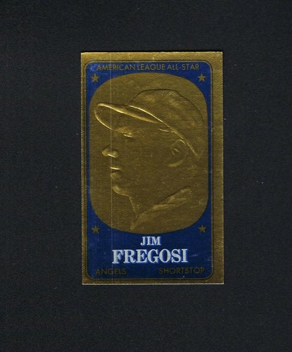 1965 Topps en relieve #39 Jim Fregosi Angels inserto sin pliegues - Imagen 1 de 2