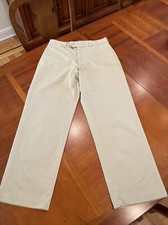 John W. Nordstrom Slacks 32x30 Khaki EUC Free Shipping