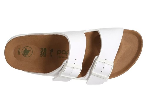 Birkenstock Arizona Chunky By Papillio White Platform Sandals 41 / 10 - Picture 7 of 7