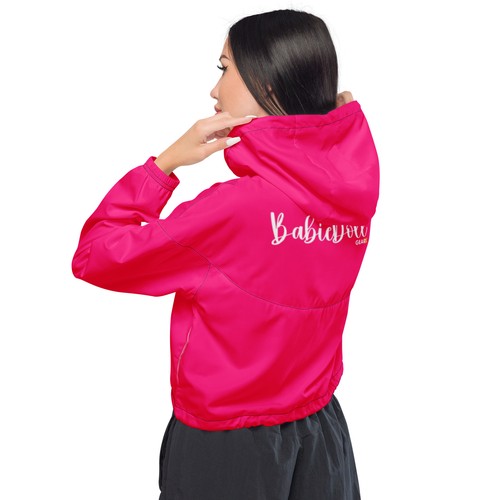 Babie Doll Cropped Windbreaker - Picture 4 of 20