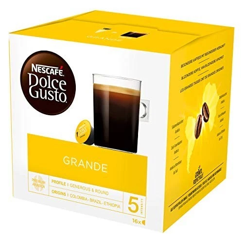 Nescafé Dolce Gusto  6x16 Kaffeekapseln Set Probierpaket 6er Pack 96 Stück - Bild 4 von 4