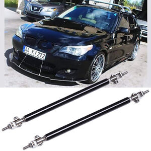 Black 4"-7" Strut Shock Rod Bar Support for splitter Bumper Lip Diffuser Spoiler Black 4"-7" Strut Shock Rod Bar Support for splitter Bumper Lip Diffuser Spoiler