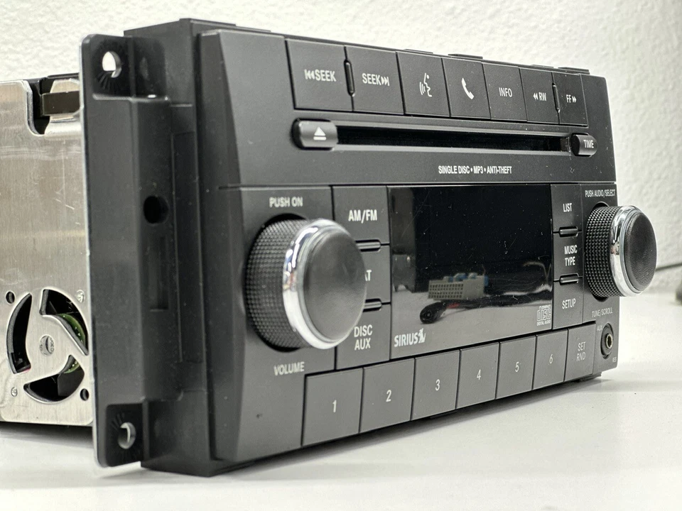 Jeep Dodge Chrysler Ram 2008-2018 radio por correo *servicio de reparación* Foto 4 de 4