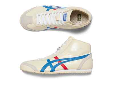 Onitsuka Tiger MEXICO Mid Runner【23cm】 New Onitsuka Tiger MEXICO Mid Runner BIRCH/PEACOAT THL328