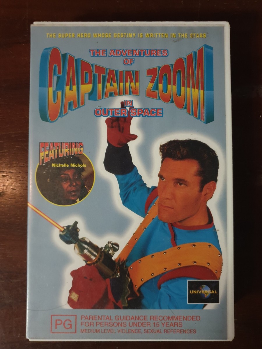 The Adventures Of Captain Zoom In Outer Space Vhs SuperRare