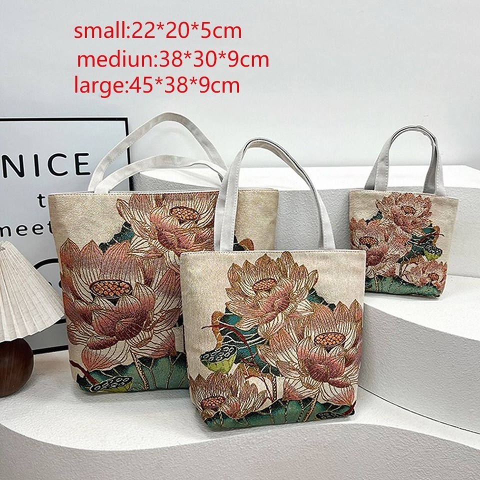 Large capacity Canvas Bag Reusable Women Shopping Bag Creative Tote