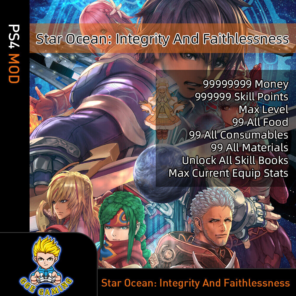 Star Ocean: Integrity and Faithlessness - PlayStation 4, PlayStation 4