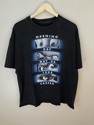 Casper 1995 Opening Day Movie Promo T-Shirt Size XL Vintage RARE X  